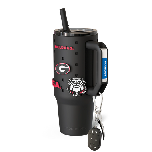 Thicc Buddy 40oz | Georgia Bulldogs | Skin + Budz Bundle