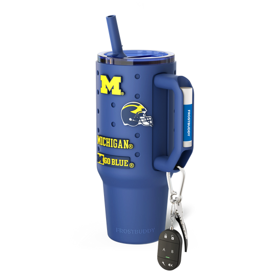 Thicc Buddy 40oz | Michigan Wolverines | Skin + Budz Bundle