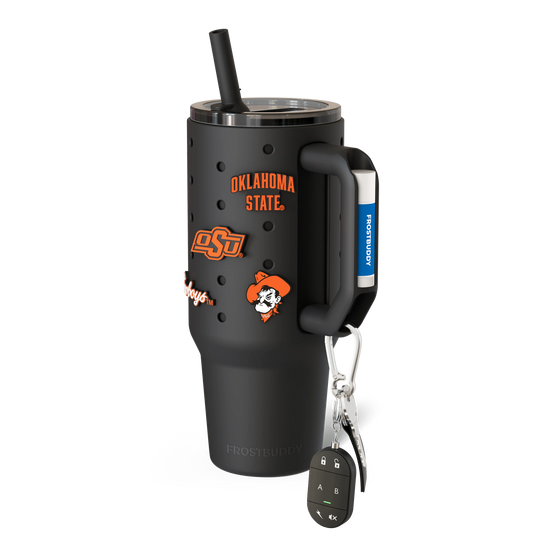 Thicc Buddy 40oz | Oklahoma State Cowboys | Skin + Budz Bundle
